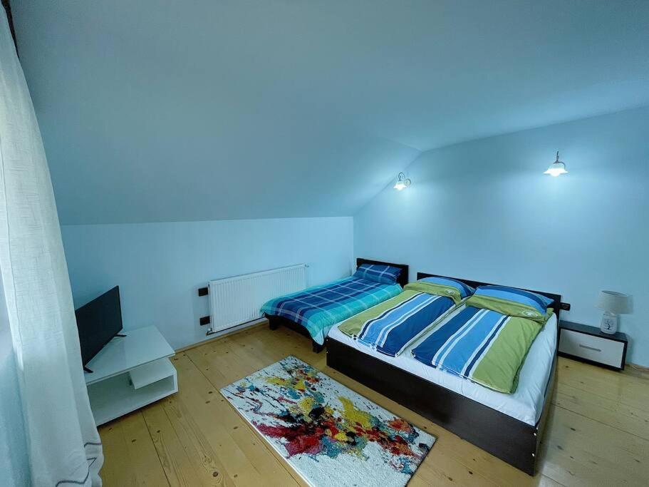 Casa La Doi Nuci Hotel Bradet  ภายนอก รูปภาพ